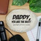 Engraved Father's Day Garden Stone L591914S
